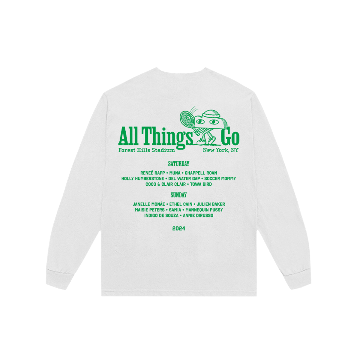 2024 Challengers Lineup Longsleeve Tee