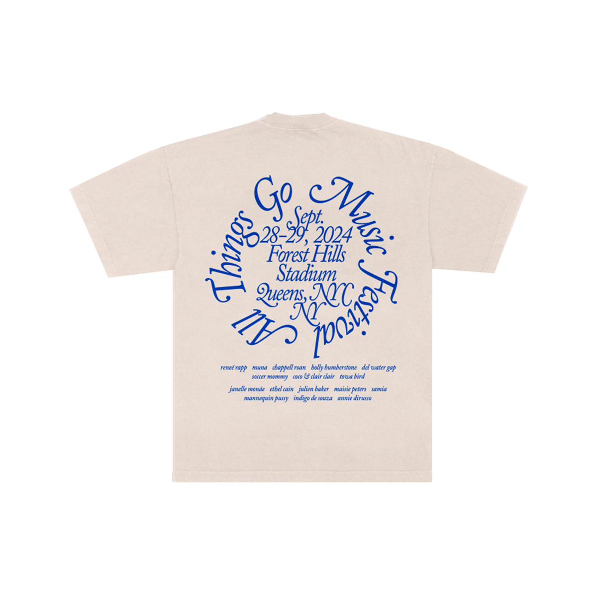 2024 Full Circle NYC Lineup Tee