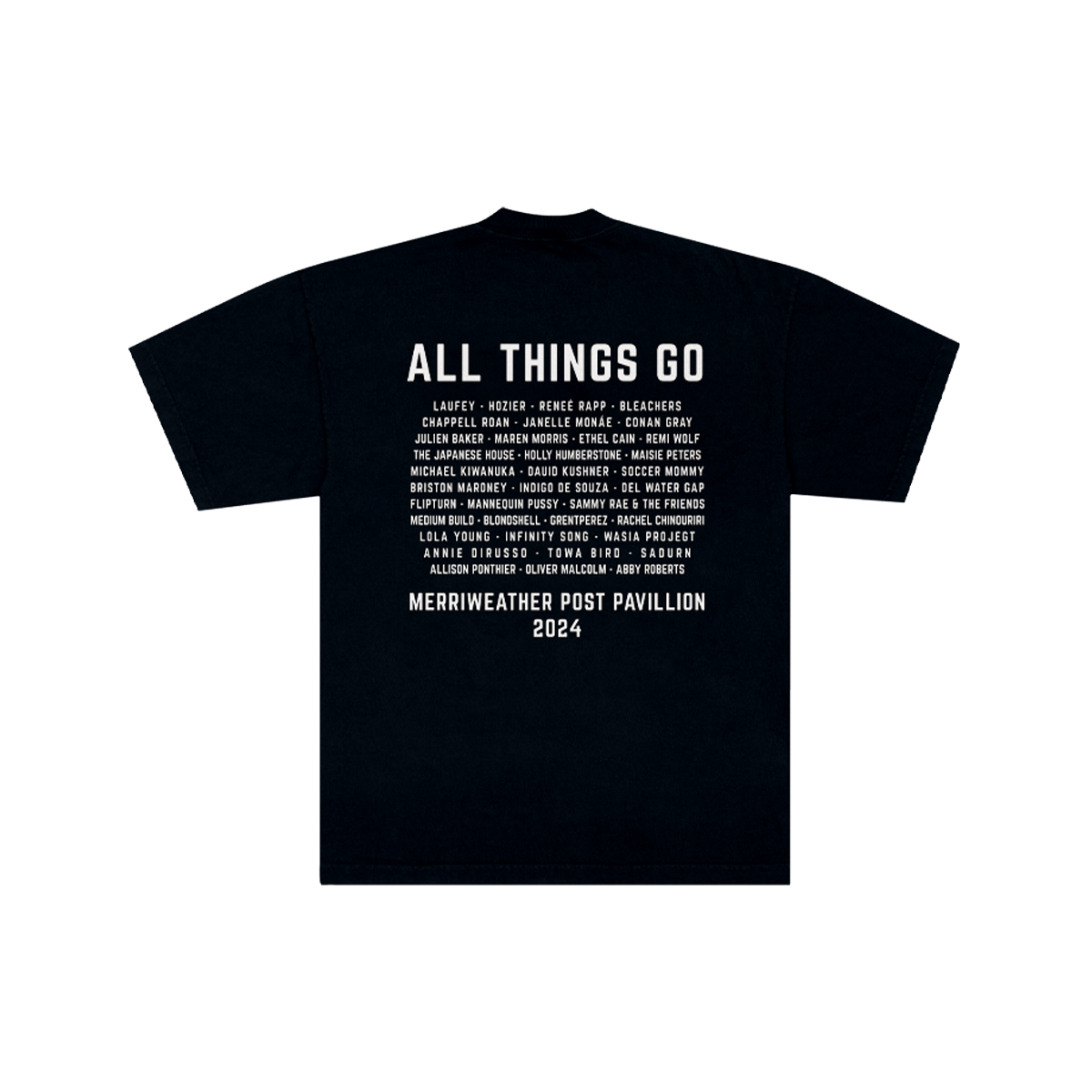 2024 Skeleton Cowboys DC Lineup Tee