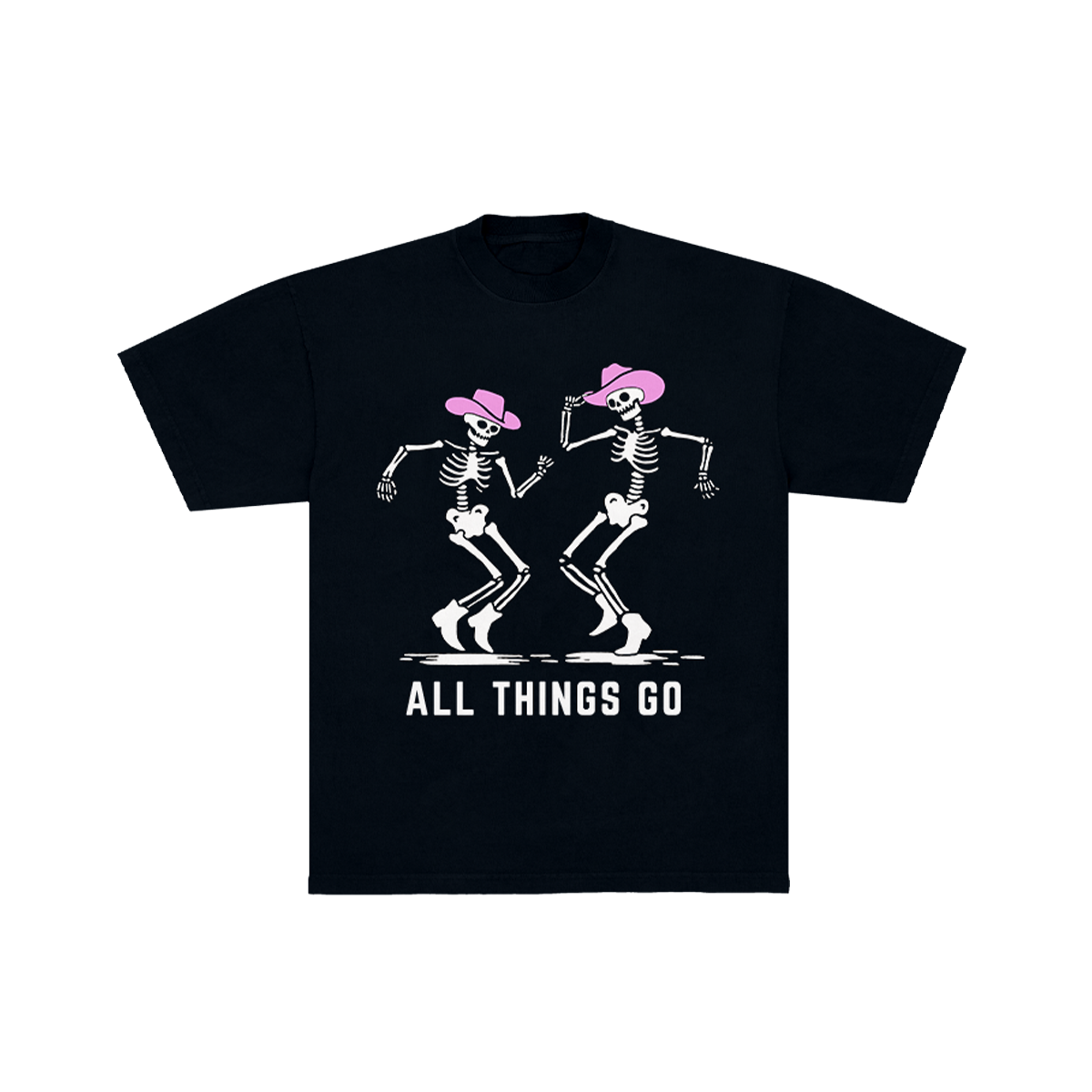2024 Skeleton Cowboys NYC Lineup Tee