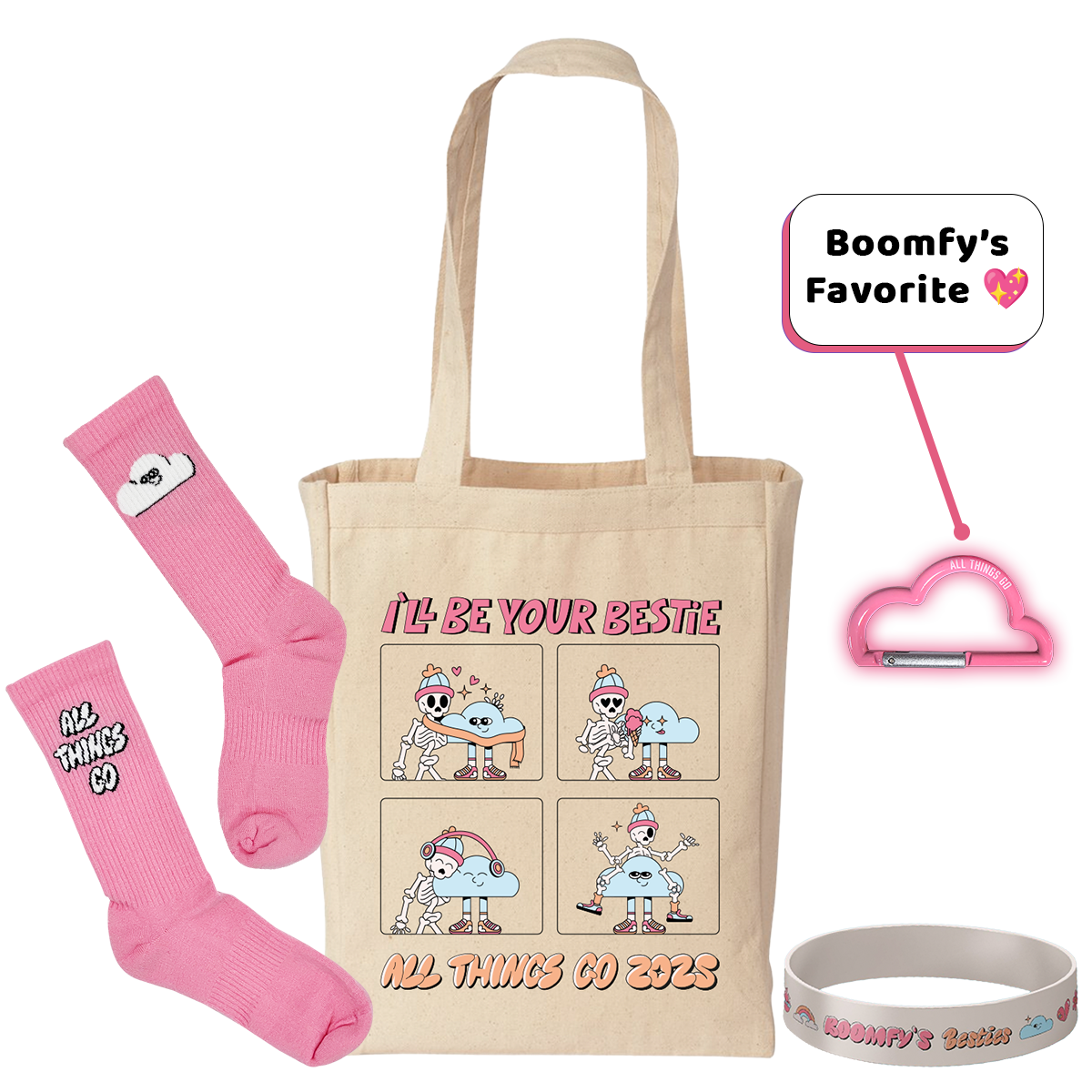 Boomfy’s Besties Merch Bundle 2025