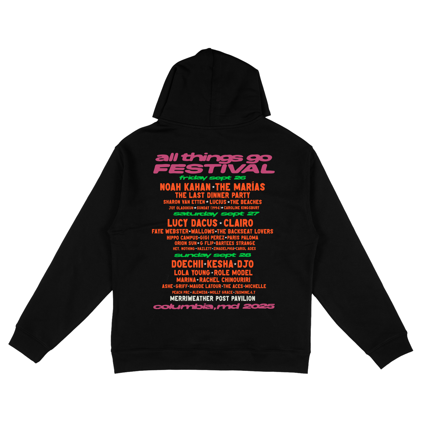 Star Power DC Lineup Hoodie