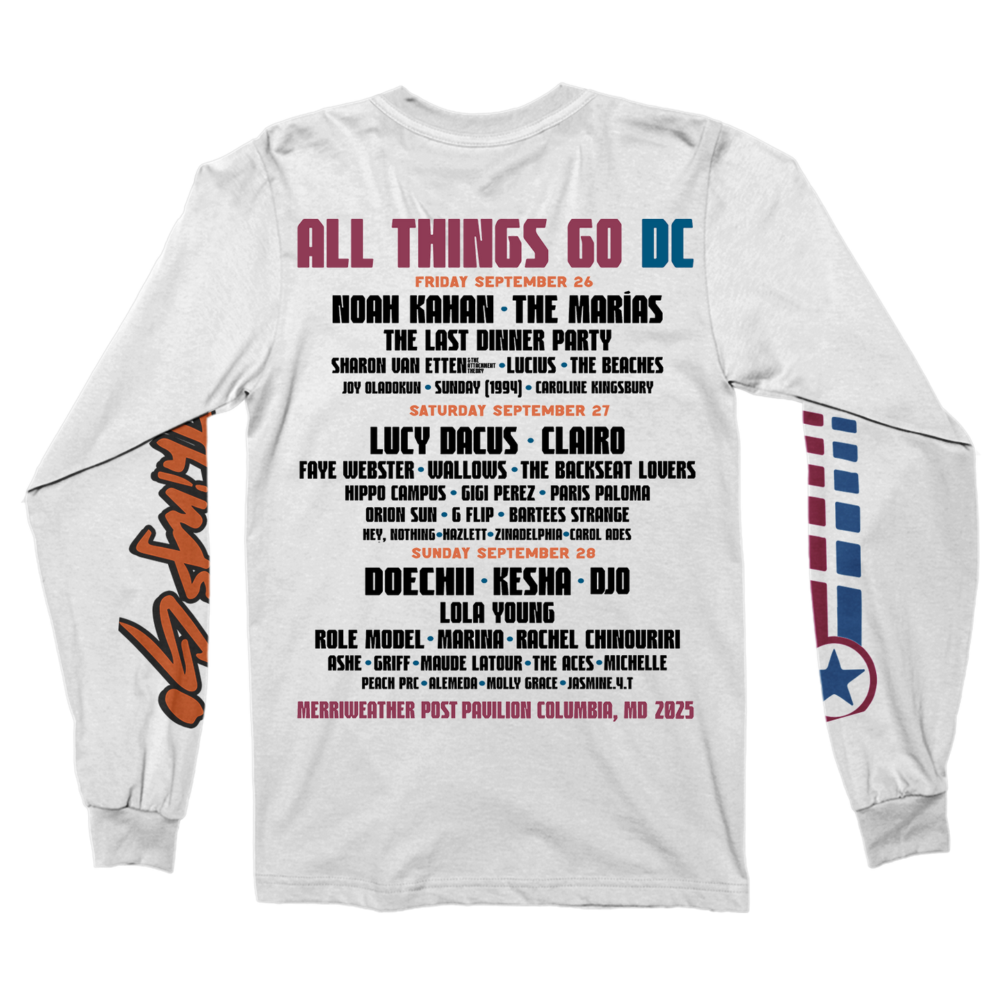 DC Racing Team Lineup Long Sleeve