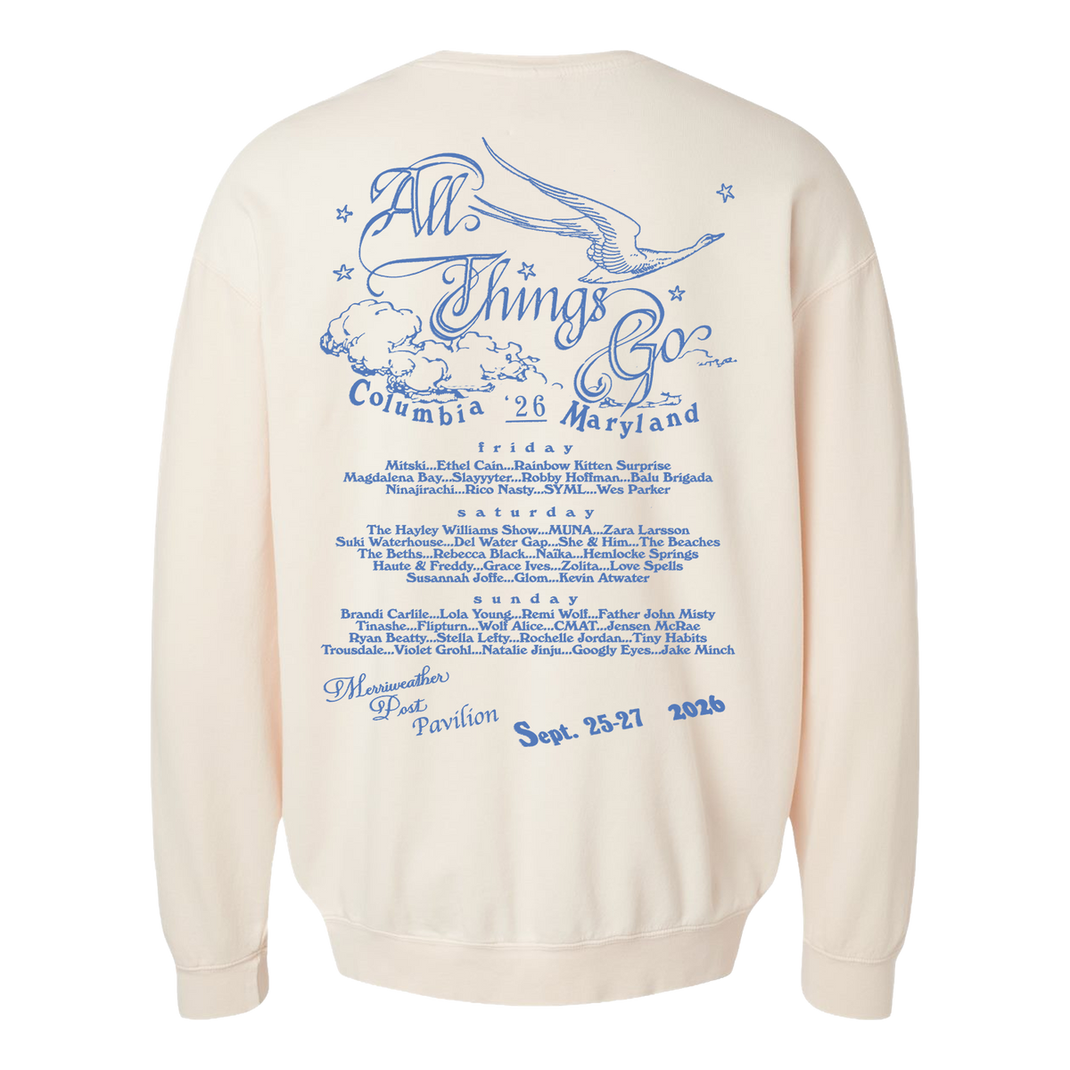 DC Chariot Lineup Crewneck