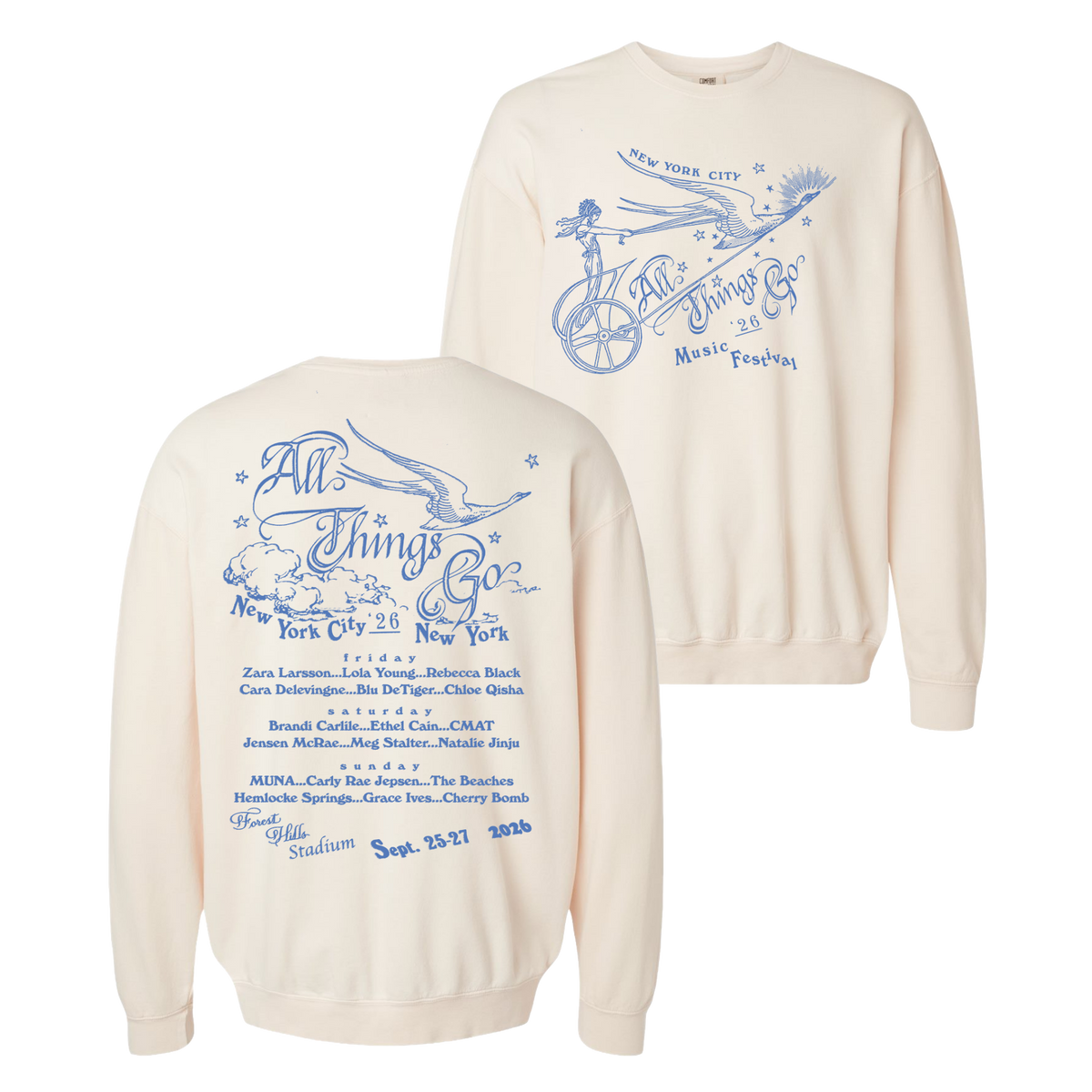 NYC Chariot Lineup Crewneck