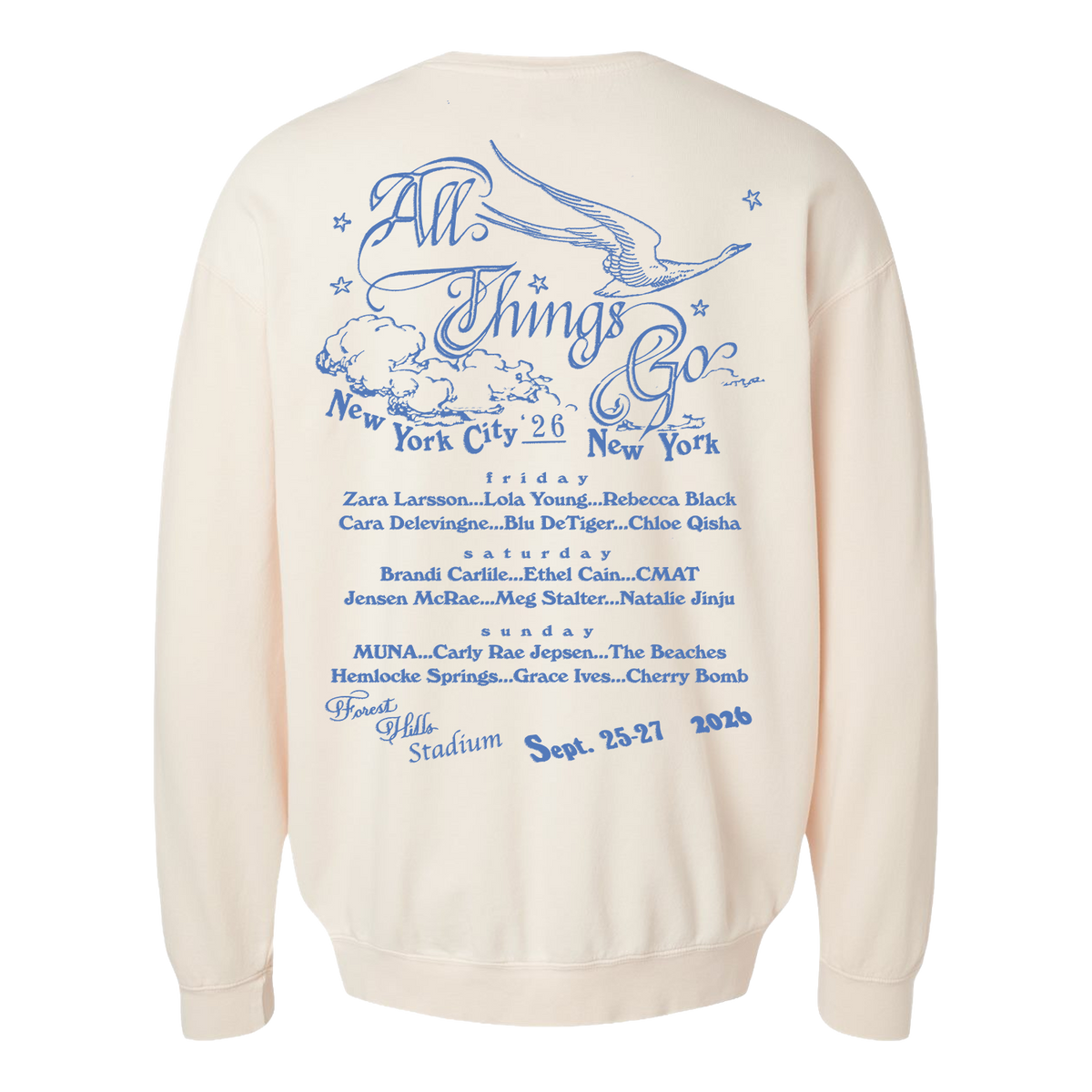 NYC Chariot Lineup Crewneck