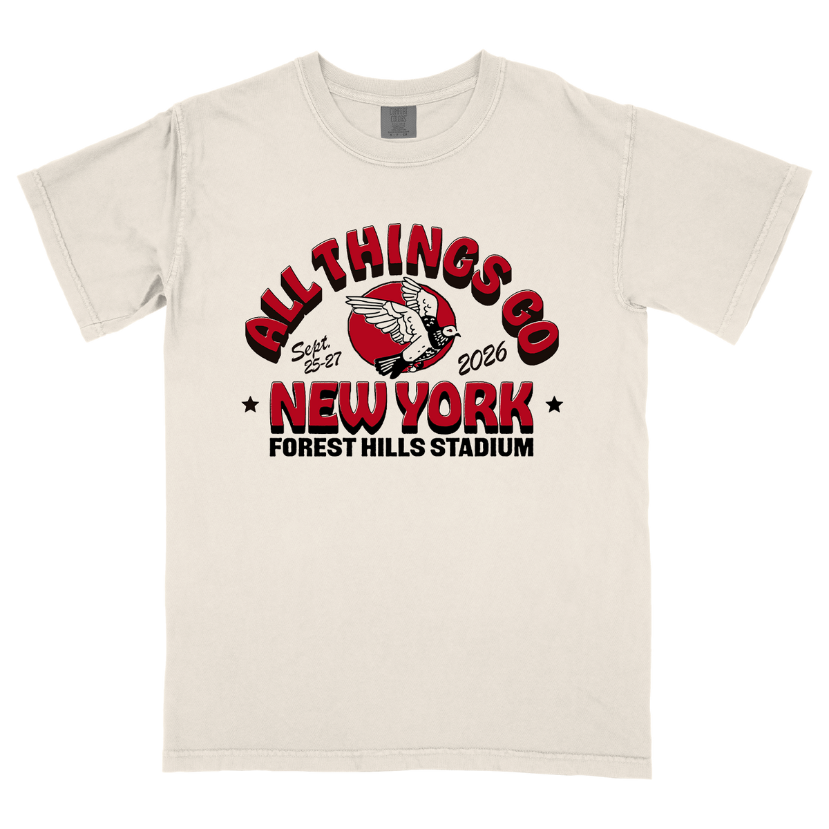 NYC Pigeon Lineup Tee
