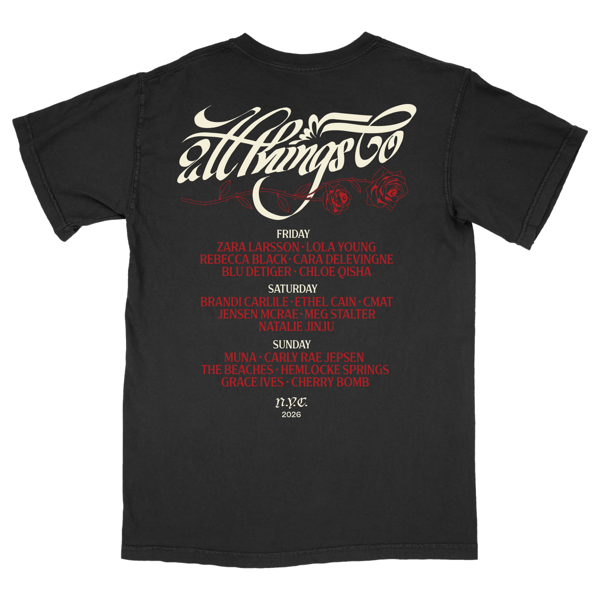 NYC Signature Lineup Tee