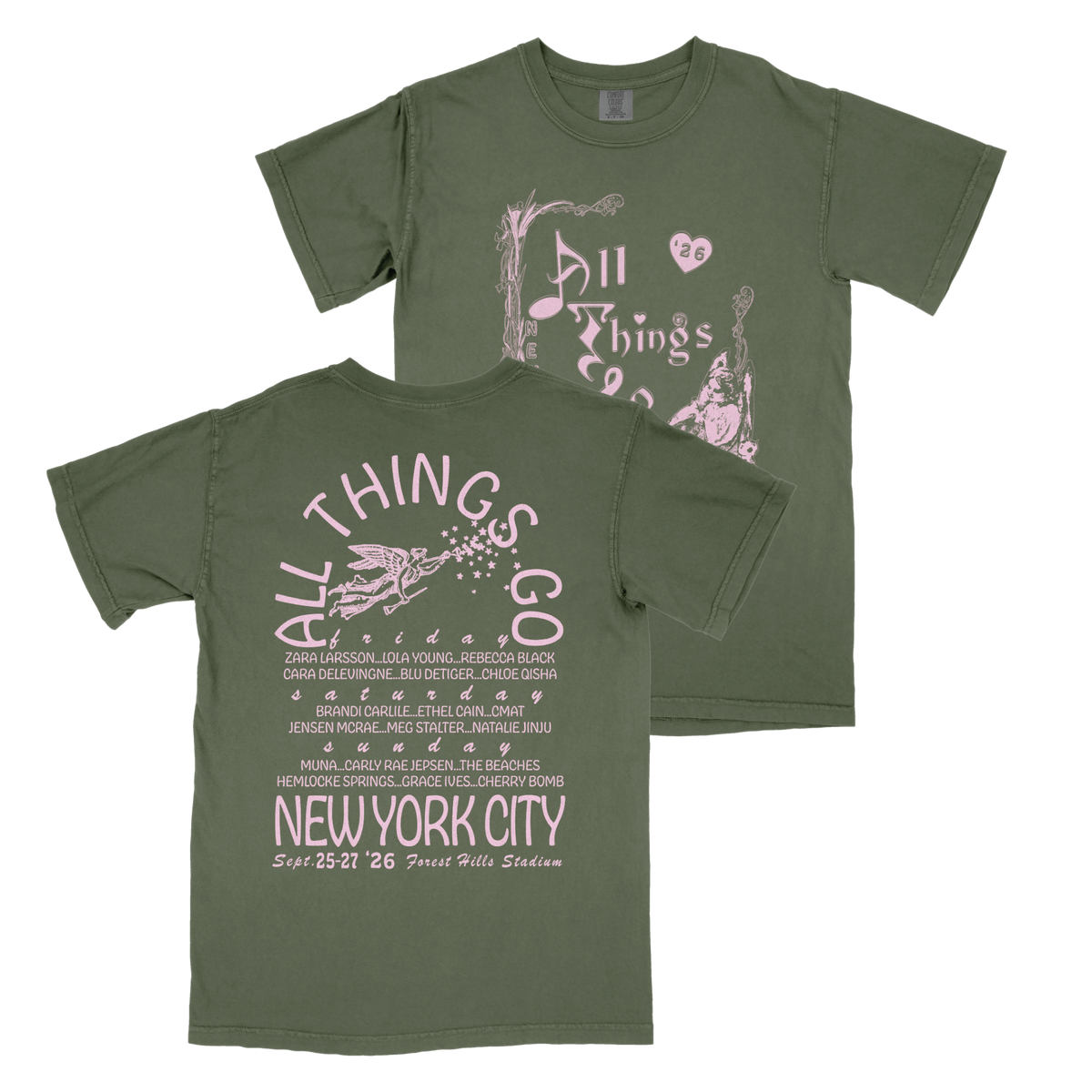NYC Garden Angel Tee