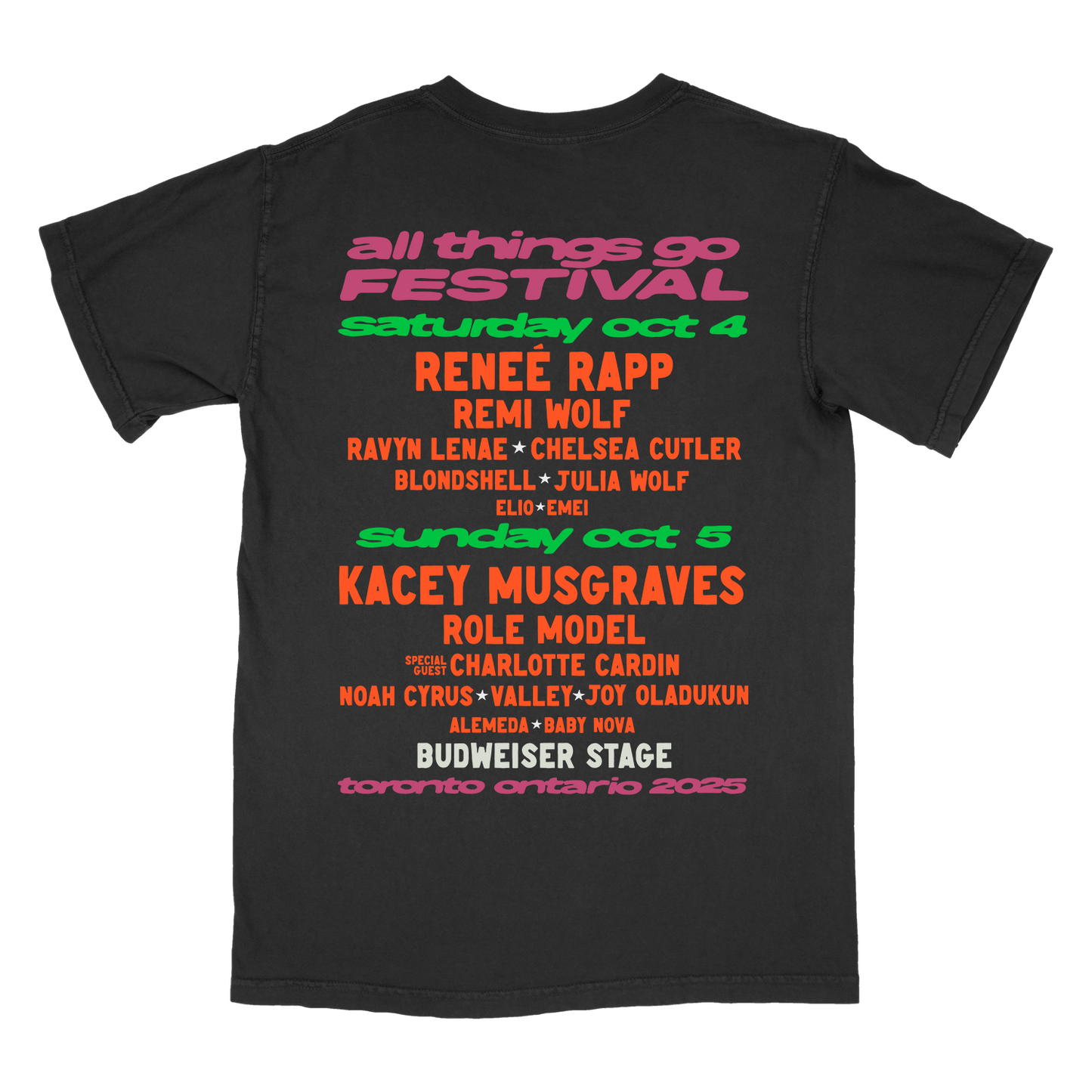 Star Power Toronto Lineup Tee