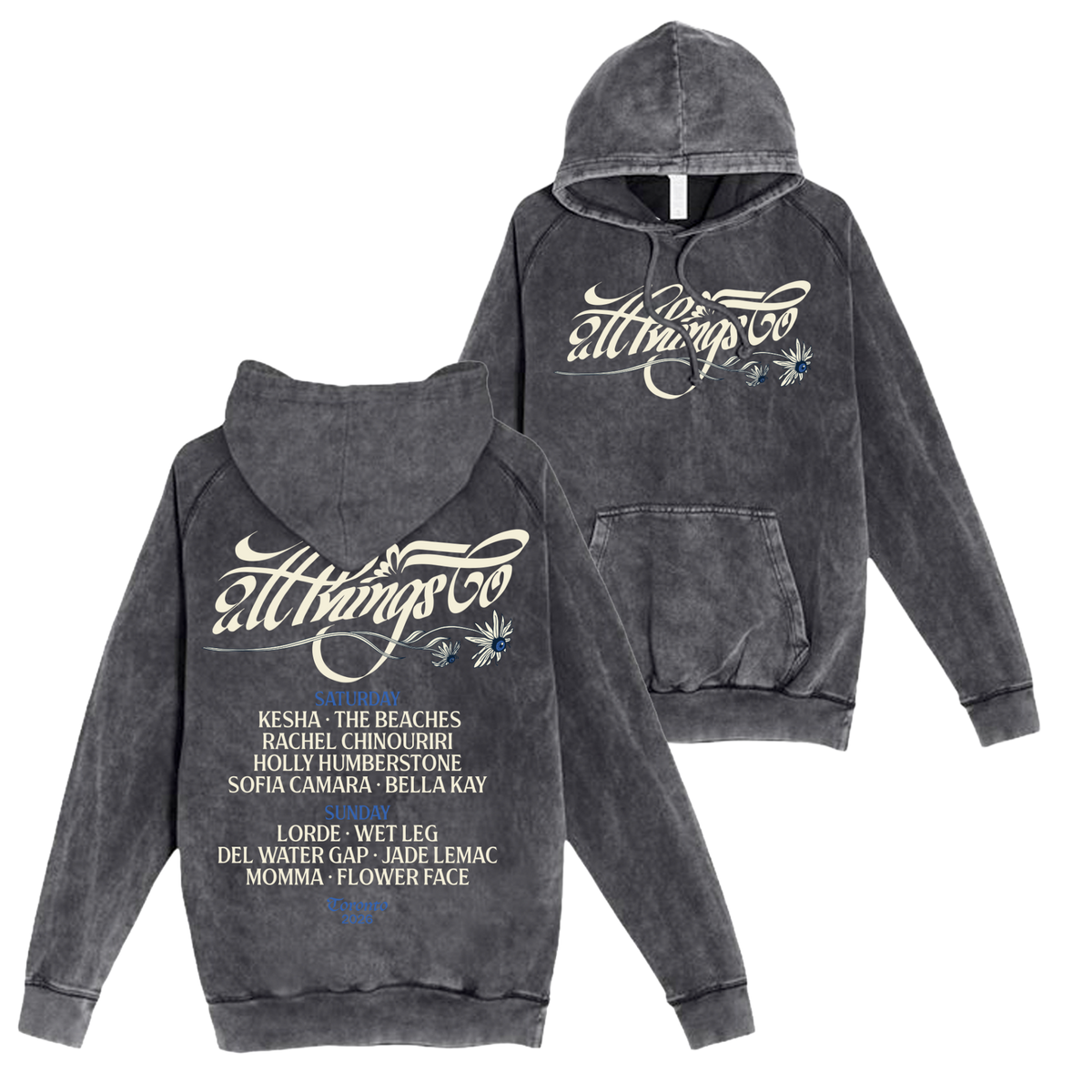 Toronto Wildflower Lineup Hoodie