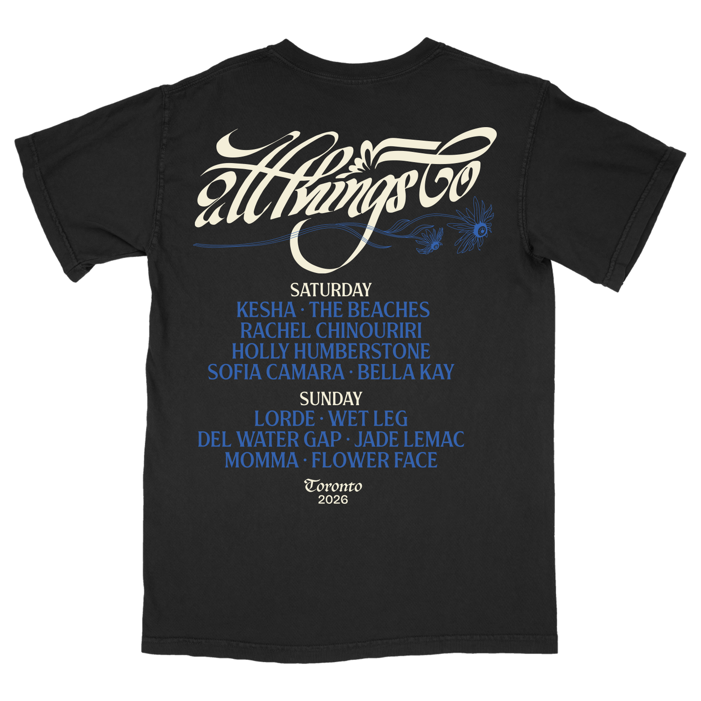 Wildflower Lineup Tee
